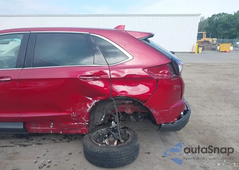 2017 Ford Edge Titanium from USA, damaged, VIN 2FMPK4K92HBB39953